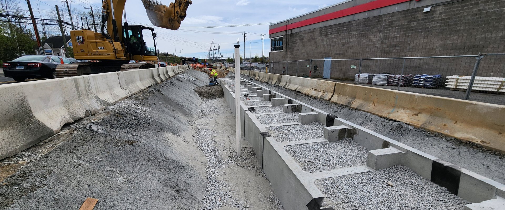 Retaining Wall 117 - Granular Fill Backfill